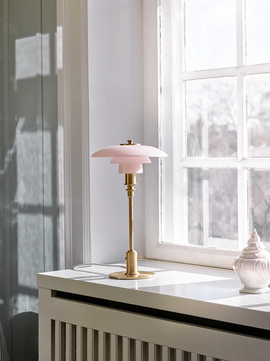 PH 2/1 Pale Rose Bordlampa